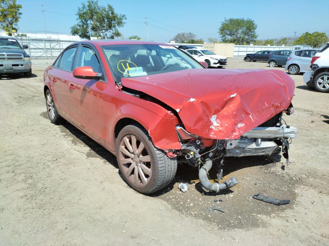 Photo 1 from auction – 2014 AUDI A4 PREMIUM with VIN WAUBFAFL6EN023594