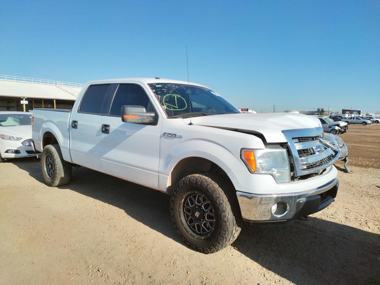 FORD F150 SUPER 2014 with VIN 1FTFW1EFXEFB02695 - Photo from auction