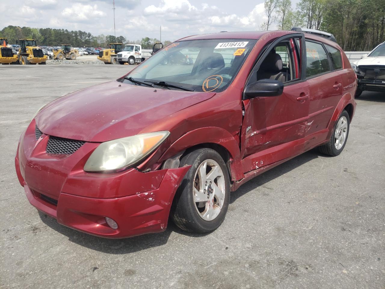 Photo 2 from auction – 2004 PONTIAC VIBE with VIN 5Y2SL62844Z415314