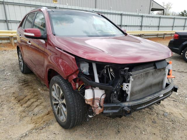 KIA SORENTO SX 2015 with VIN 5XYKW4A79FG577333 - Photo from auction