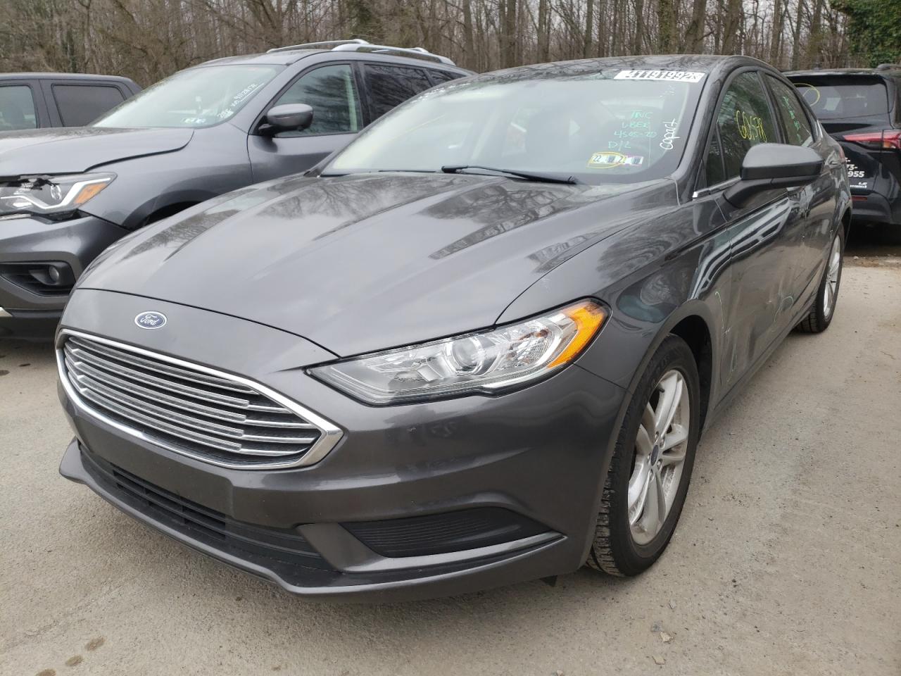 Photo 2 from auction – 2018 FORD FUSION SE with VIN 3FA6P0HD2JR176231