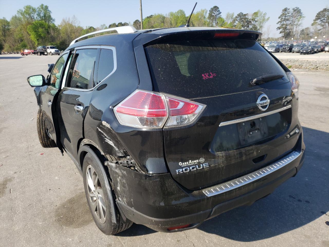 Photo 3 from auction – 2015 NISSAN ROGUE S with VIN 5N1AT2MT9FC882283