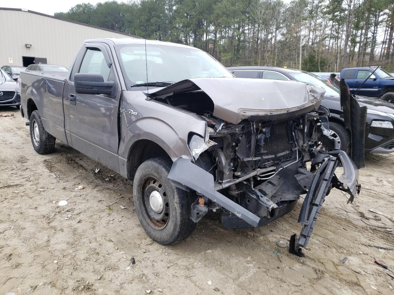 FORD F150 2014 with VIN 1FTMF1CM0EKF33627 - Photo from auction