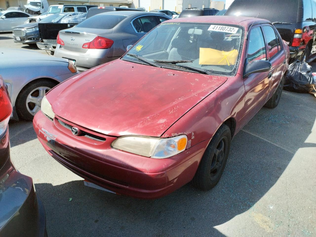 Photo 2 from auction – 2000 TOYOTA COROLLA VE with VIN 1NXBR12E2YZ389415