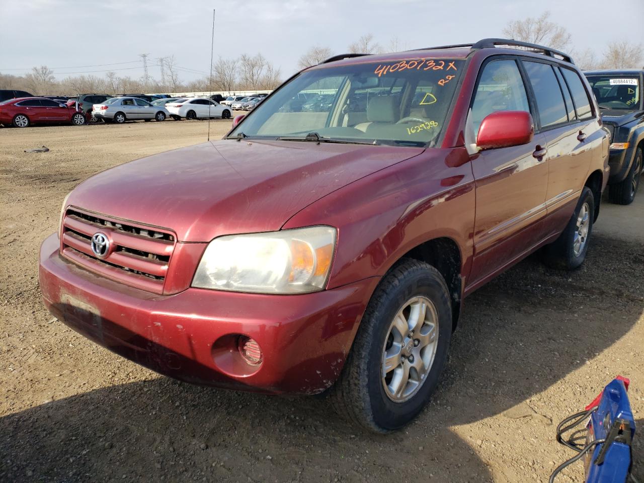 Photo 2 from auction – 2006 TOYOTA HIGHLANDER with VIN JTEEP21A960162928
