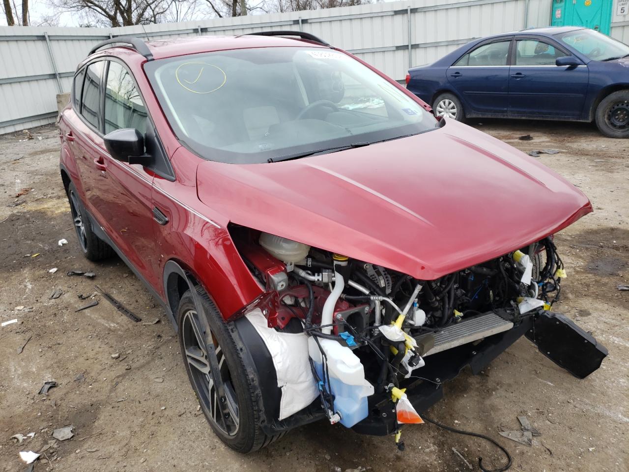 FORD ESCAPE SEL 2019 with VIN 1FMCU9HD0KUB52669 - Photo from auction
