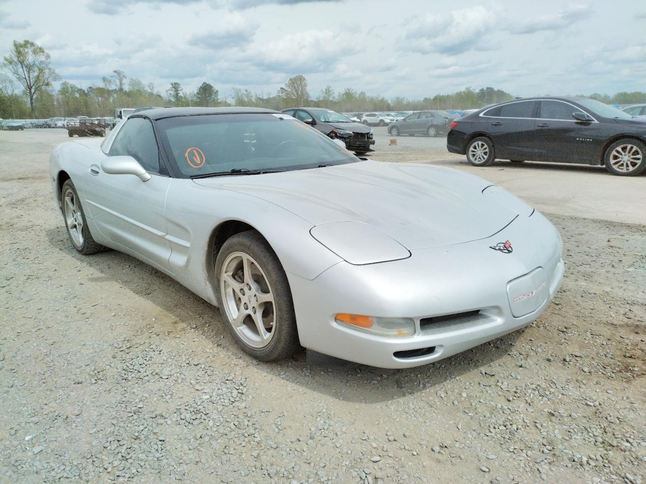 CHEVROLET CORVETTE 2002 with VIN 1G1YY22G925124333 - Photo from auction