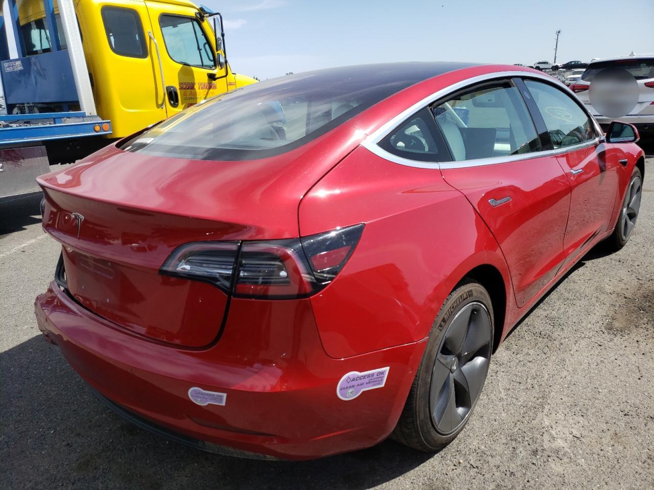 Photo 4 from auction – 2018 TESLA MODEL 3 with VIN 5YJ3E1EA2JF167470
