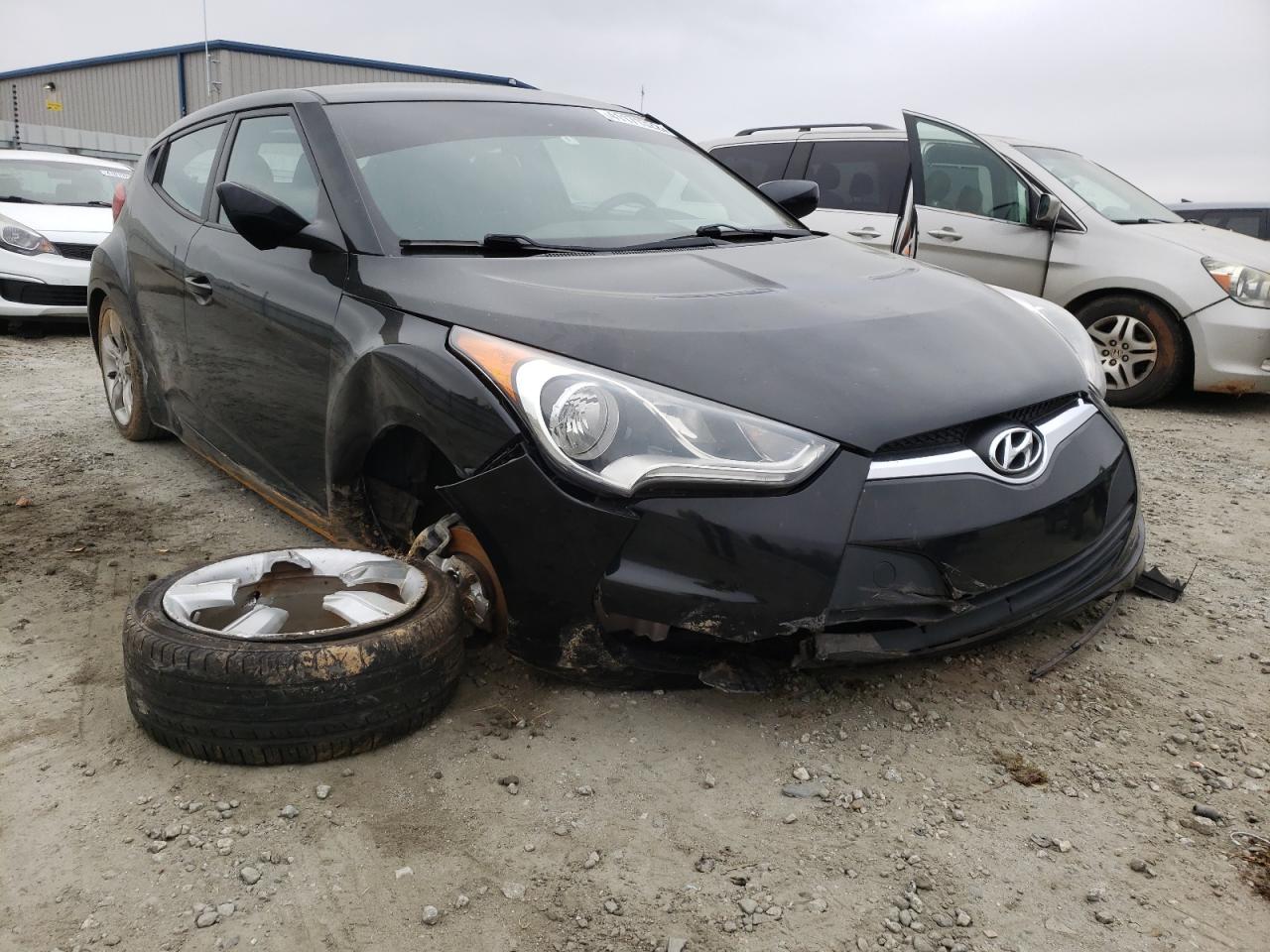 HYUNDAI VELOSTER 2012 with VIN KMHTC6ADXCU035937 - Photo from auction