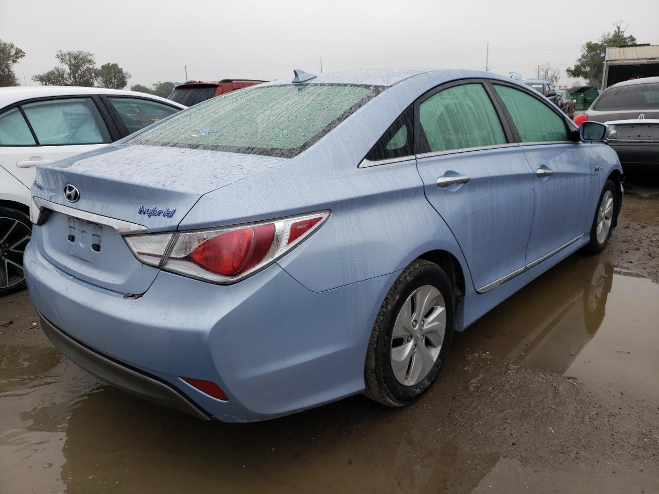 Photo 4 from auction – 2014 HYUNDAI SONATA HYB with VIN KMHEC4A42EA114181