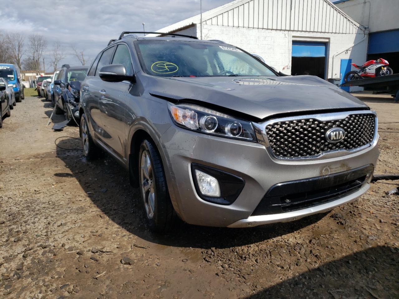 KIA SORENTO SX 2016 with VIN 5XYPKDA50GG089230 - Photo from auction