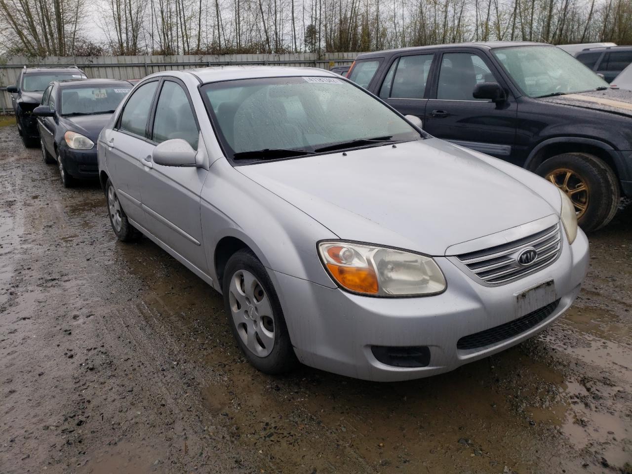 KIA SPECTRA EX 2007 with VIN KNAFE122175428802 - Photo from auction