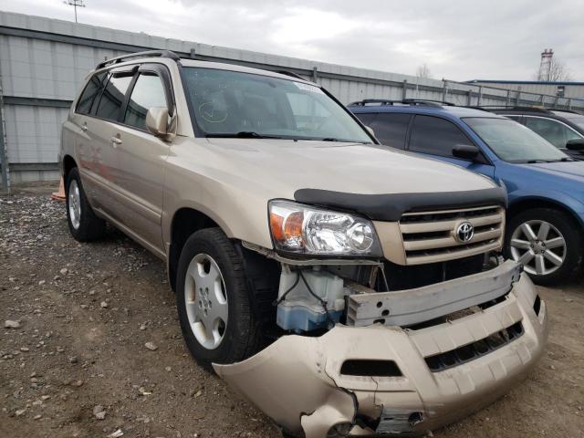 TOYOTA HIGHLANDER 2006 with VIN JTEEP21A960165652 - Photo from auction