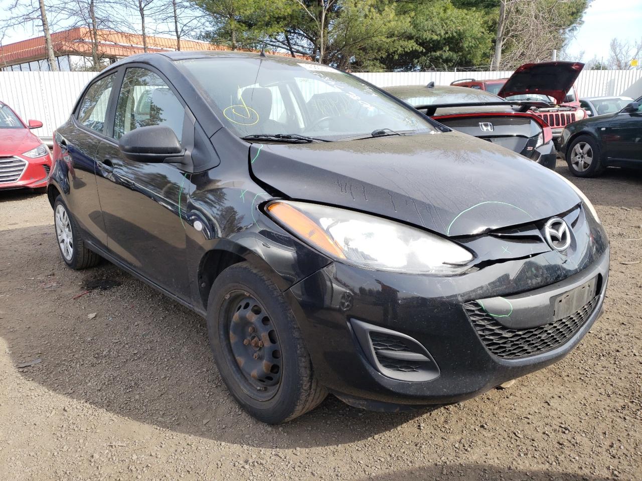 MAZDA MAZDA2 2013 with VIN JM1DE1KY1D0170014 - Photo from auction