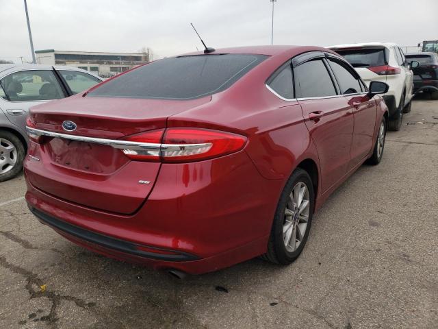 Photo 4 from auction – 2017 FORD FUSION SE with VIN 3FA6P0H71HR415143
