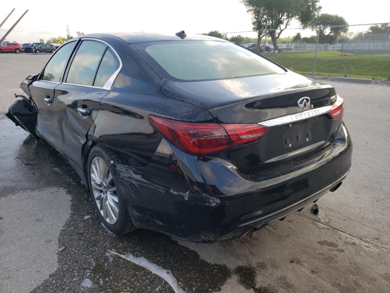 Photo 3 from auction – 2018 INFINITI Q50 LUXE with VIN JN1EV7AP8JM355409
