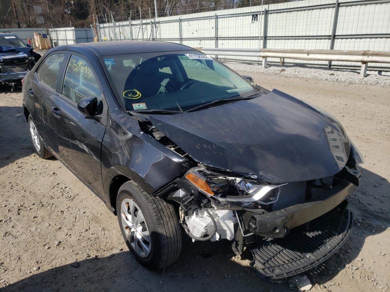 TOYOTA COROLLA L 2014 with VIN 2T1BURHE3EC151610 - Photo from auction