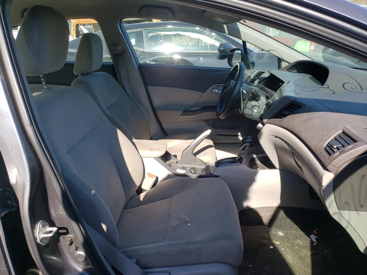 Photo 5 from auction – 2012 HONDA CIVIC LX with VIN 2HGFB2F59CH302262