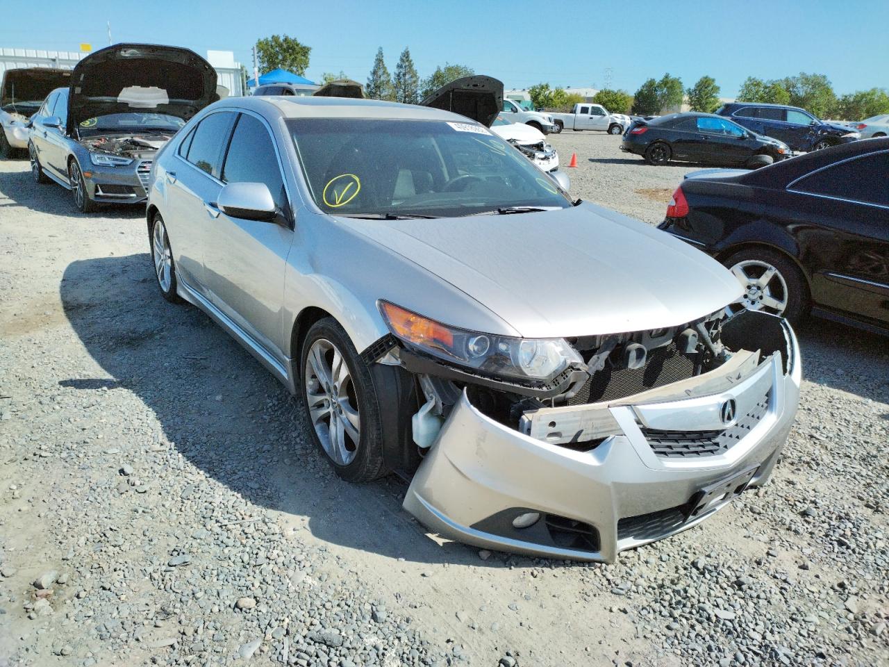 ACURA TSX 2010 with VIN JH4CU4F67AC003559 - Photo from auction