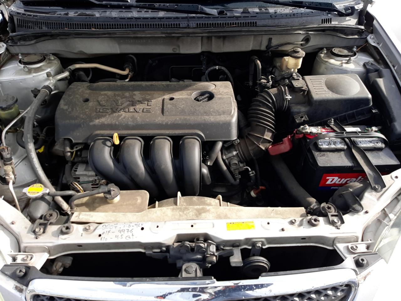 Photo 7 from auction – 2007 TOYOTA COROLLA CE with VIN JTDBR32E370111323