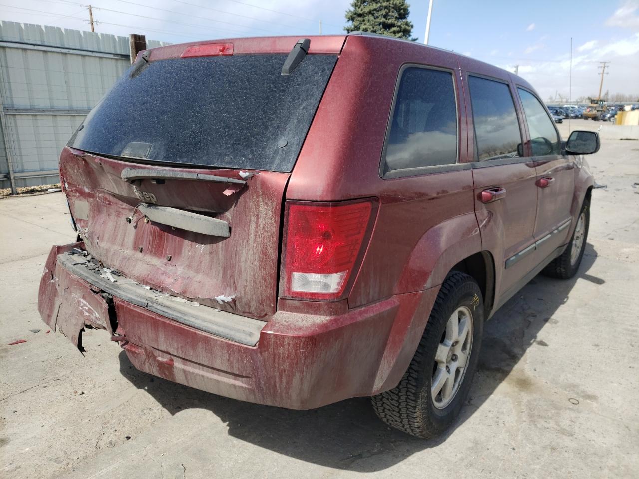 Photo 4 from auction – 2008 JEEP GRAND CHER with VIN 1J8GR48K18C229291