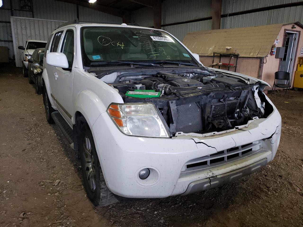 NISSAN PATHFINDER 2011 with VIN 5N1AR1NNXBC623157 - Photo from auction