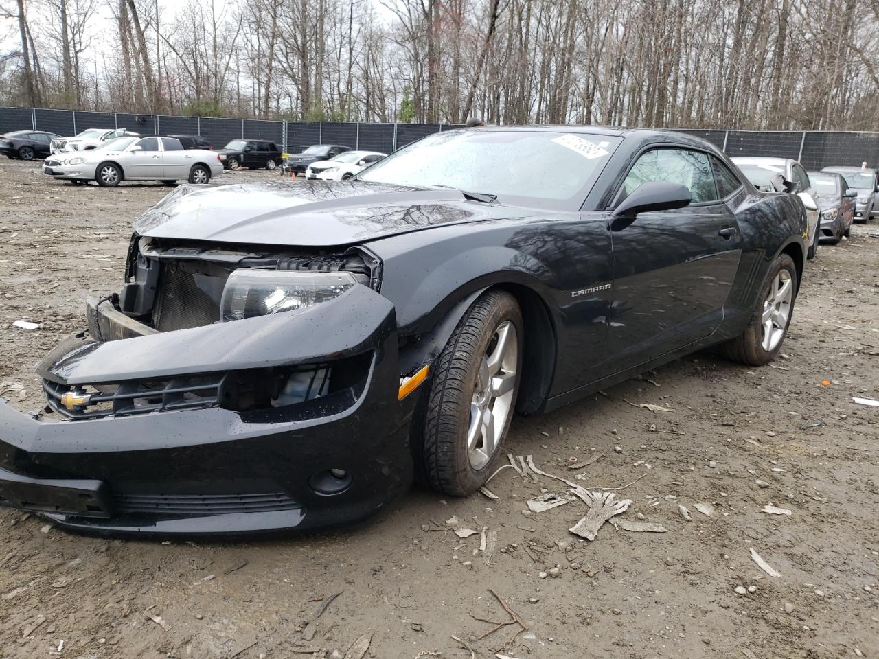 Photo 2 from auction – 2015 CHEVROLET CAMARO LT with VIN 2G1FD1E37F9302741