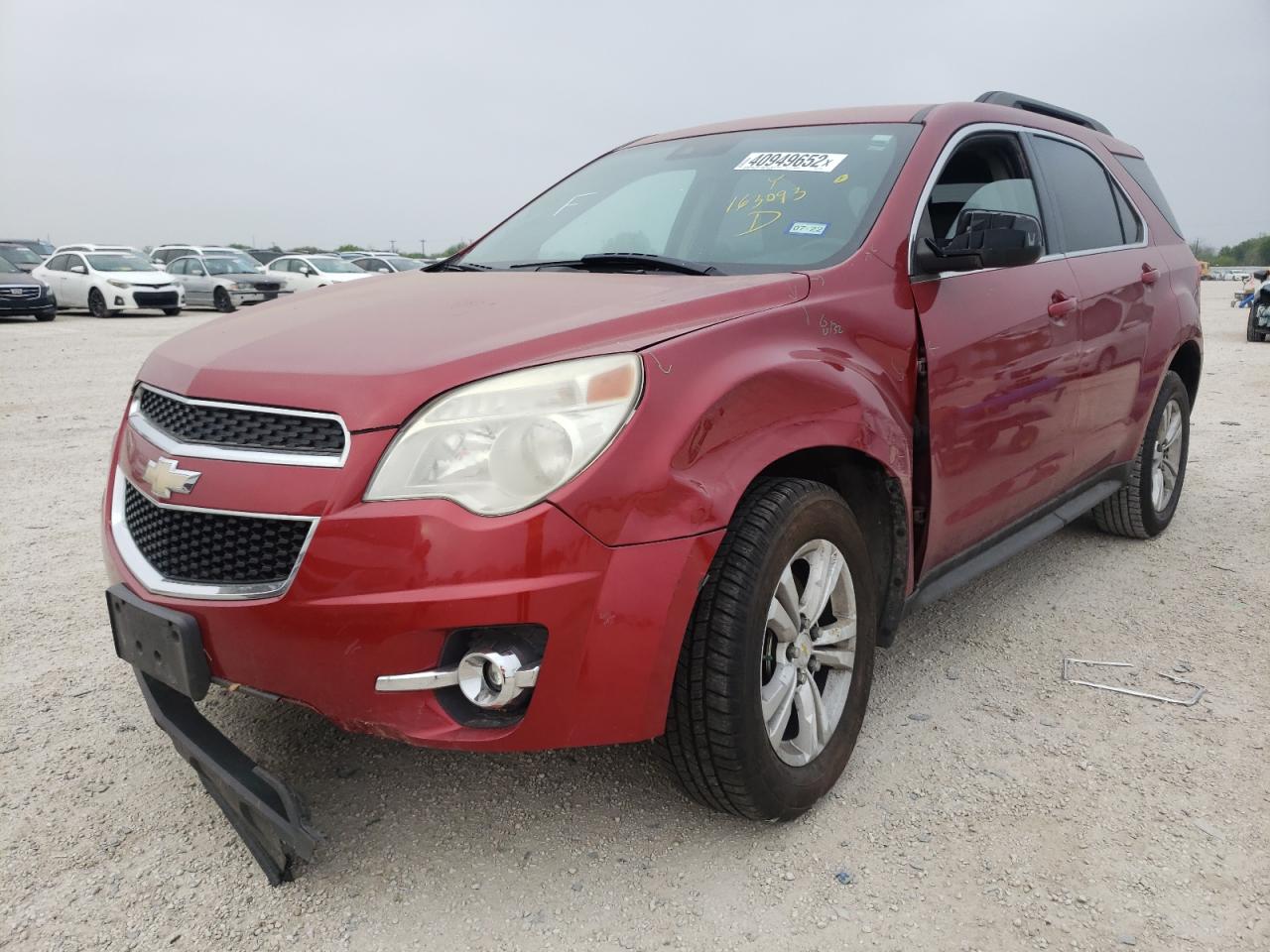Photo 9 from auction – 2013 CHEVROLET EQUINOX LT with VIN 2GNALPEK6D6417190