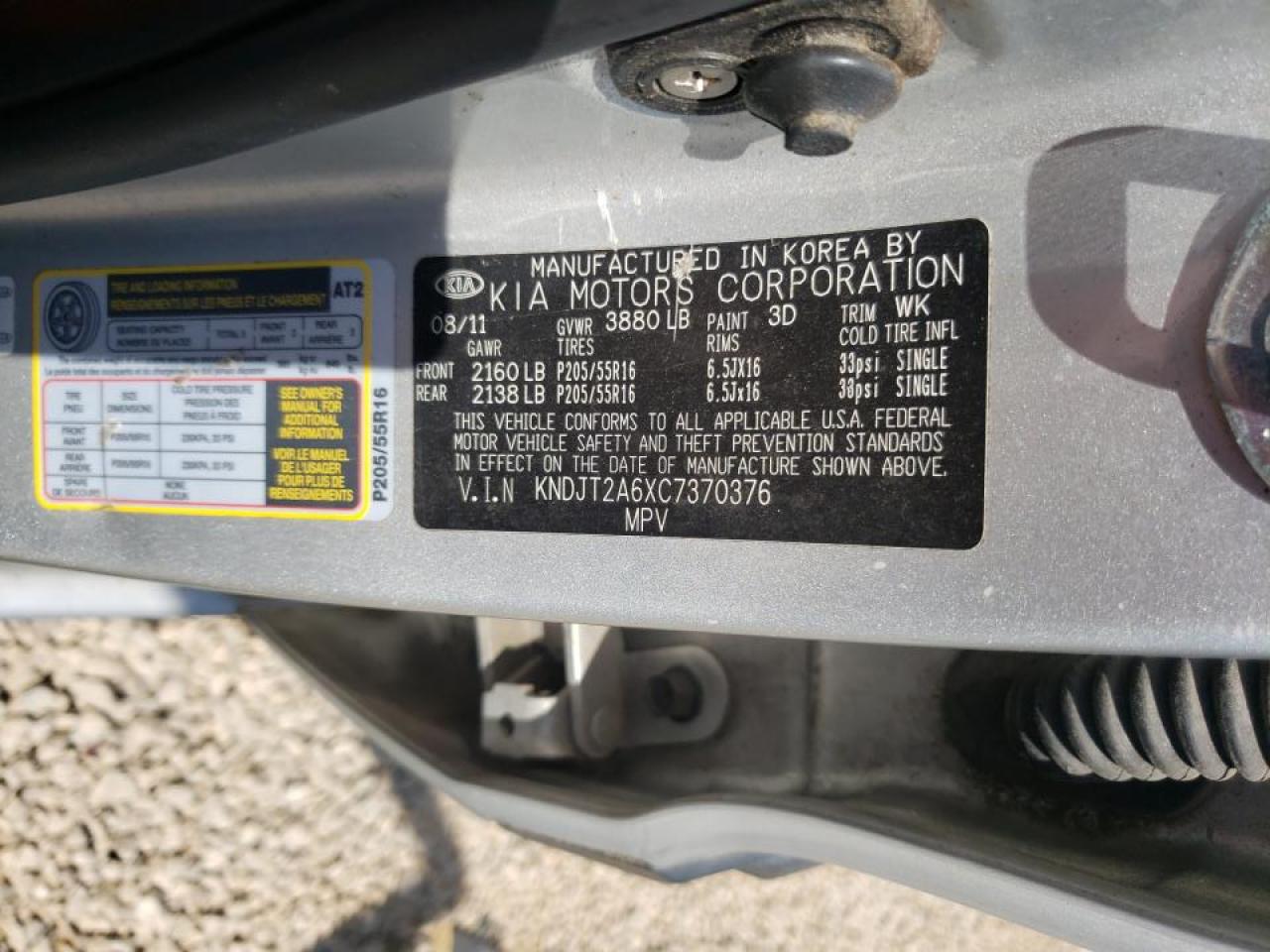 Photo 10 from auction – 2012 KIA SOUL + with VIN KNDJT2A6XC7370376