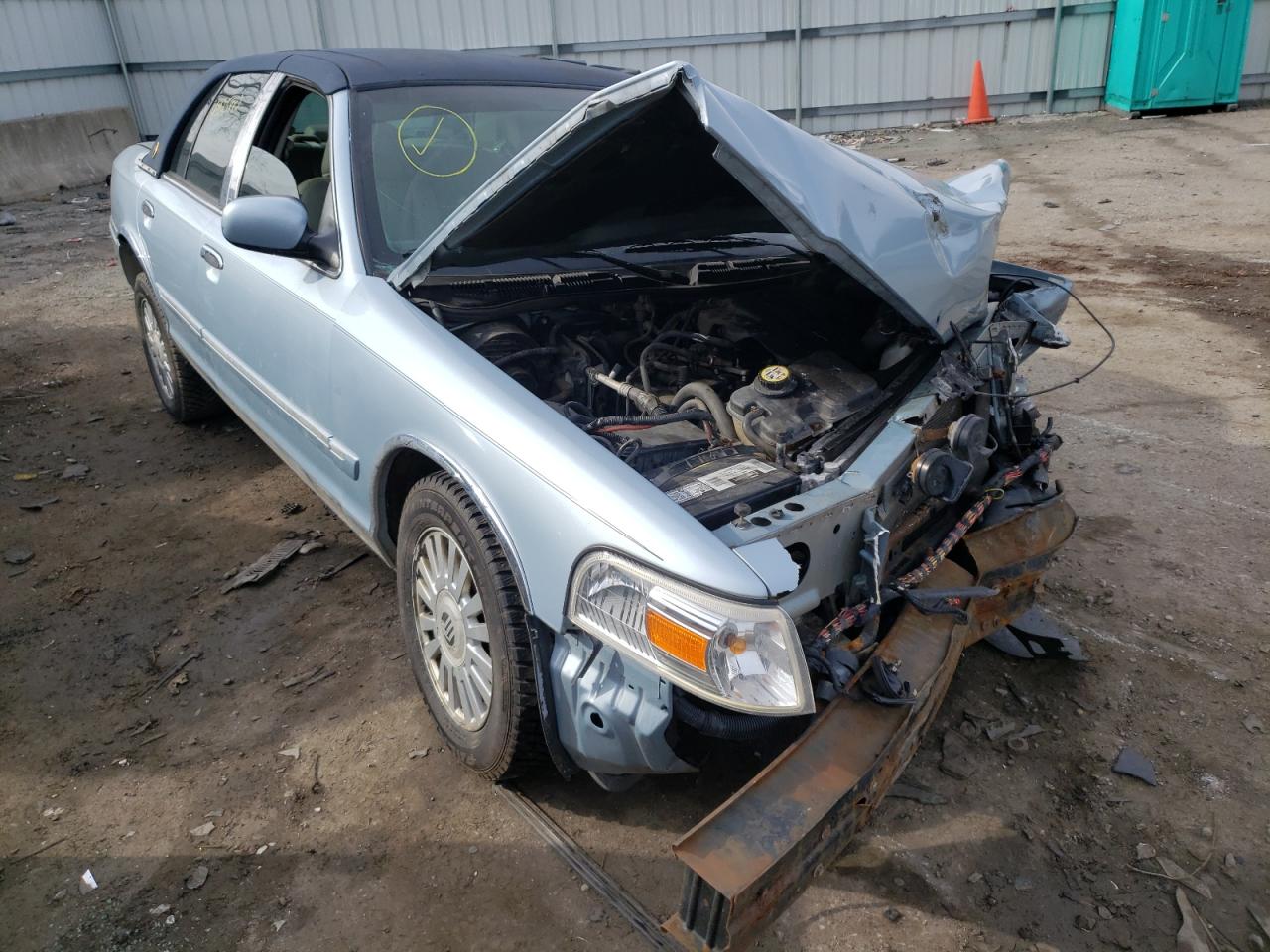 MERCURY GRAND MARQ 2008 with VIN 2MEHM75VX8X601514 - Photo from auction