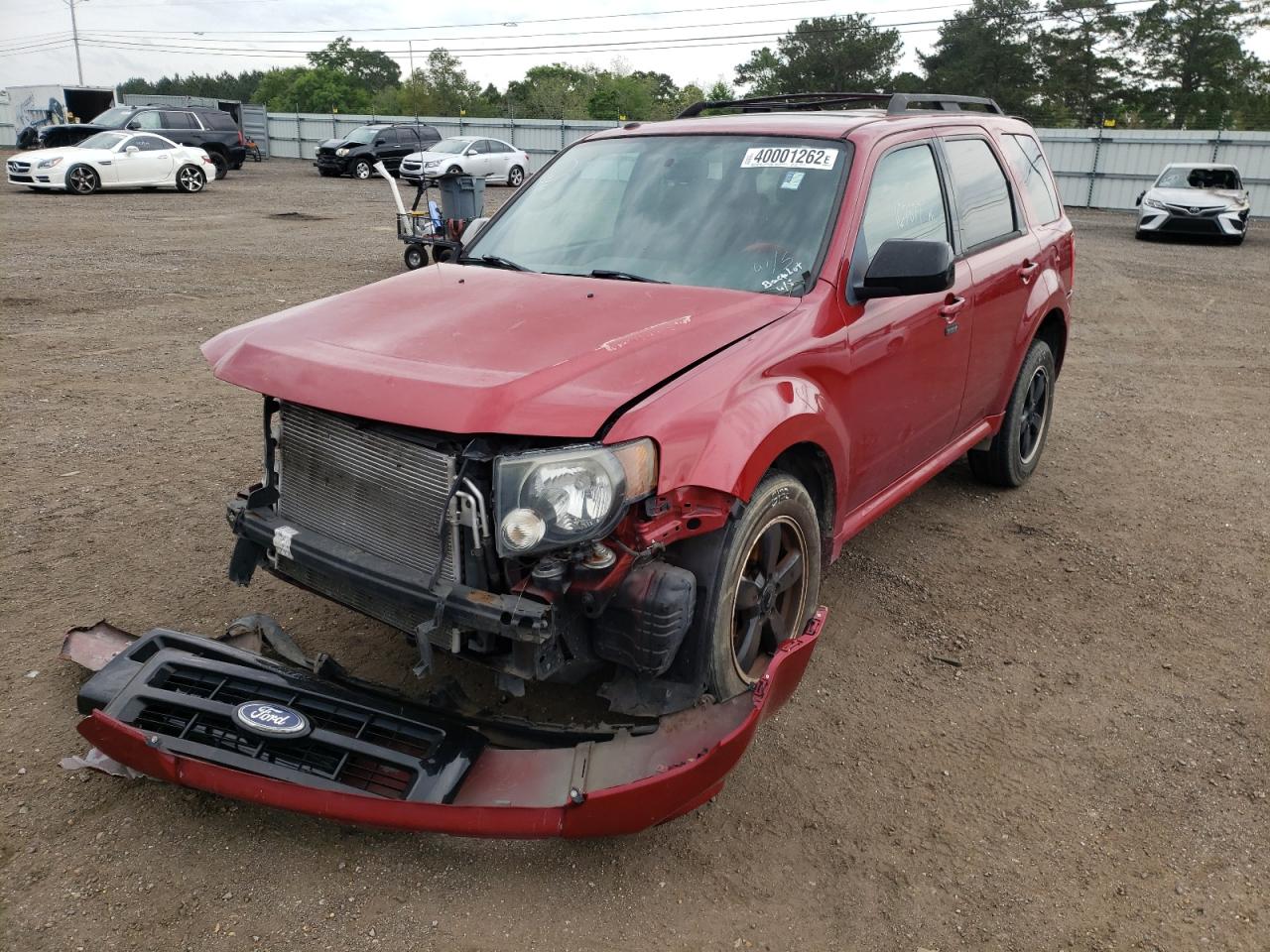Photo 2 from auction – 2010 FORD ESCAPE XLT with VIN 1FMCU0D78AKC94287