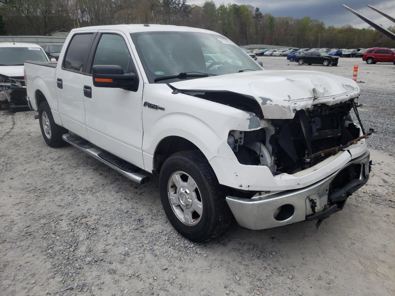 FORD F150 SUPER 2012 with VIN 1FTFW1CF2CKE15196 - Photo from auction