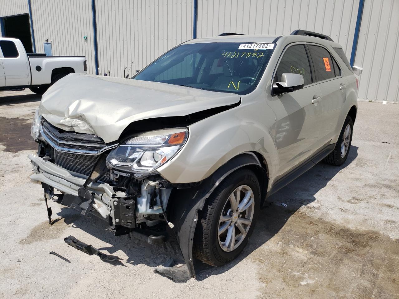 Photo 2 from auction – 2016 CHEVROLET EQUINOX LT with VIN 2GNALCEK1G1117681