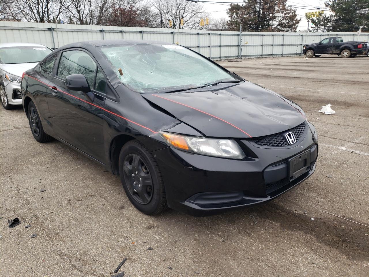 HONDA CIVIC LX 2012 with VIN 2HGFG3B54CH560931 - Photo from auction