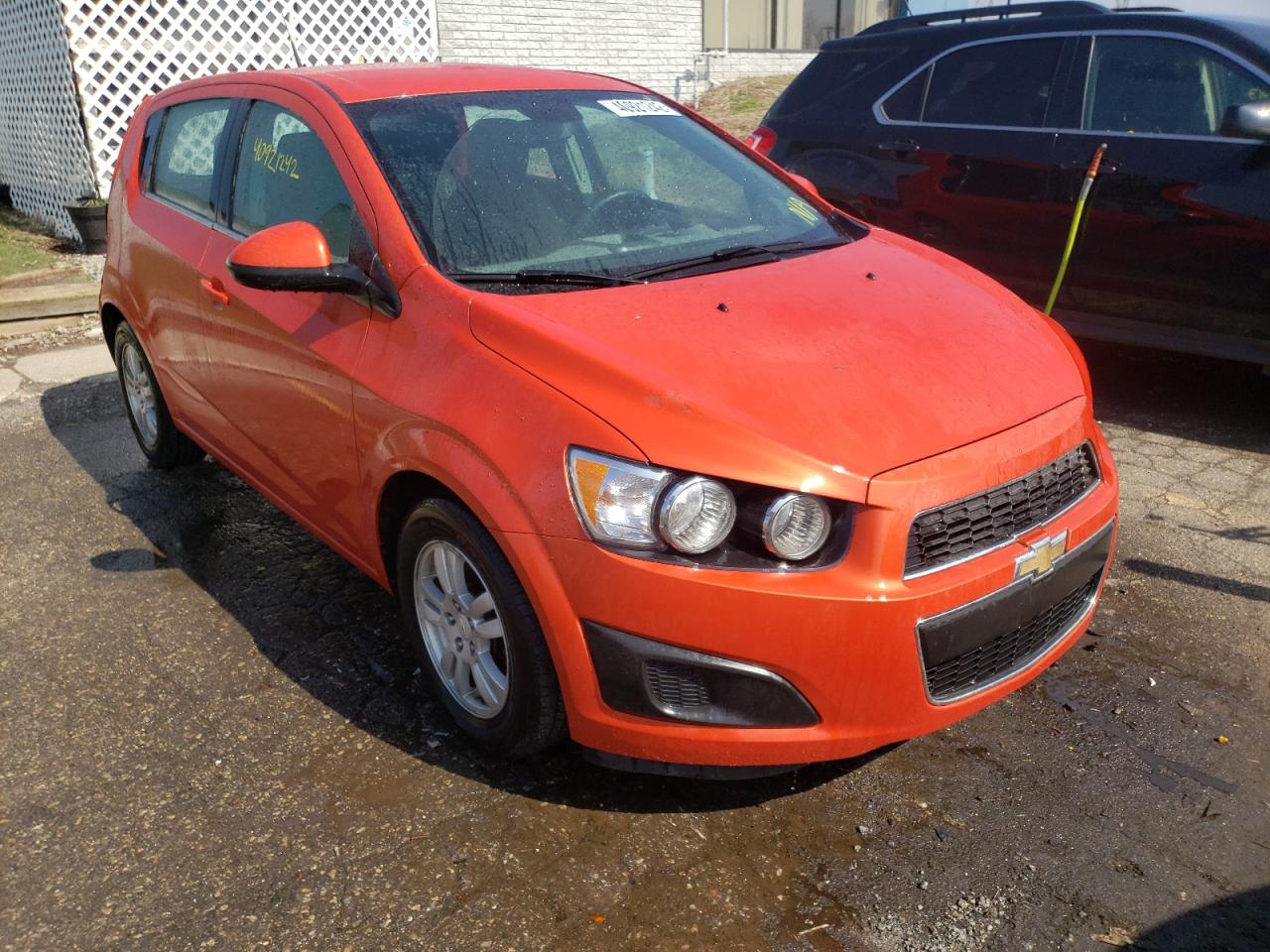 CHEVROLET SONIC LT 2012 with VIN 1G1JD6SH5C4125905 - Photo from auction