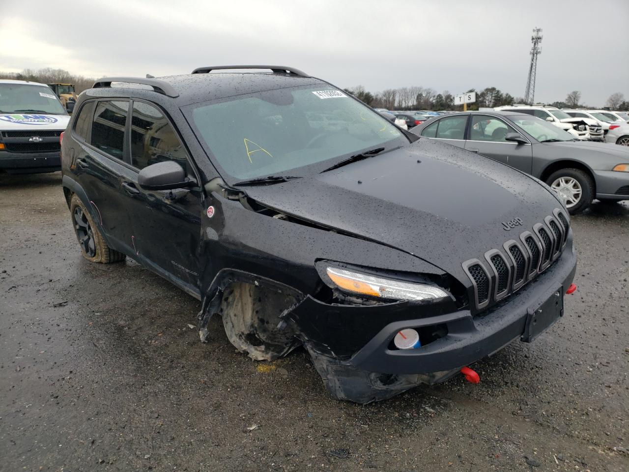 JEEP CHEROKEE T 2016 with VIN 1C4PJMBS0GW262934 - Photo from auction