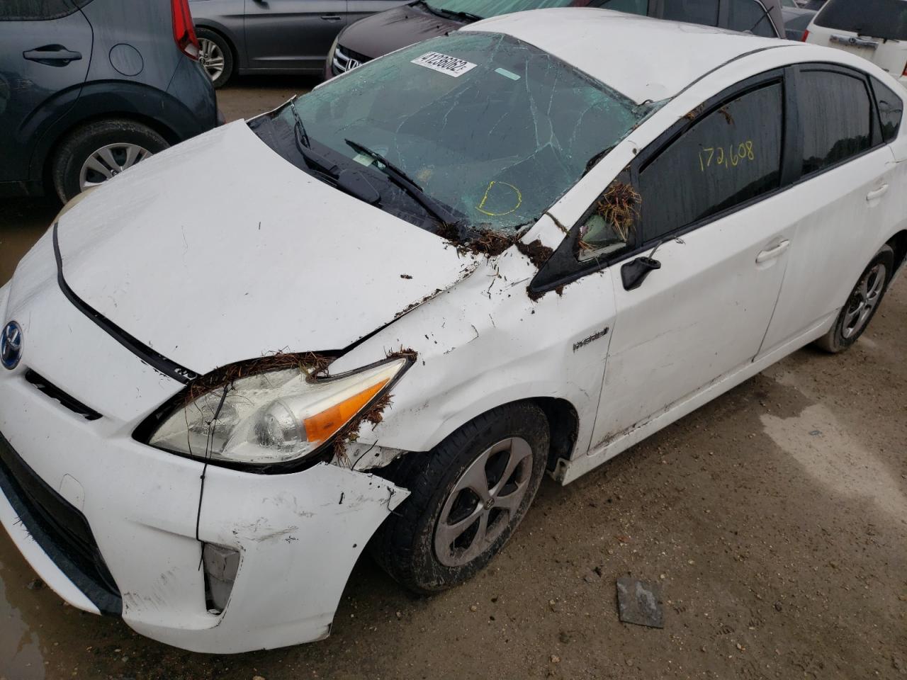 Photo 9 from auction – 2014 TOYOTA PRIUS with VIN JTDKN3DU5E1785464