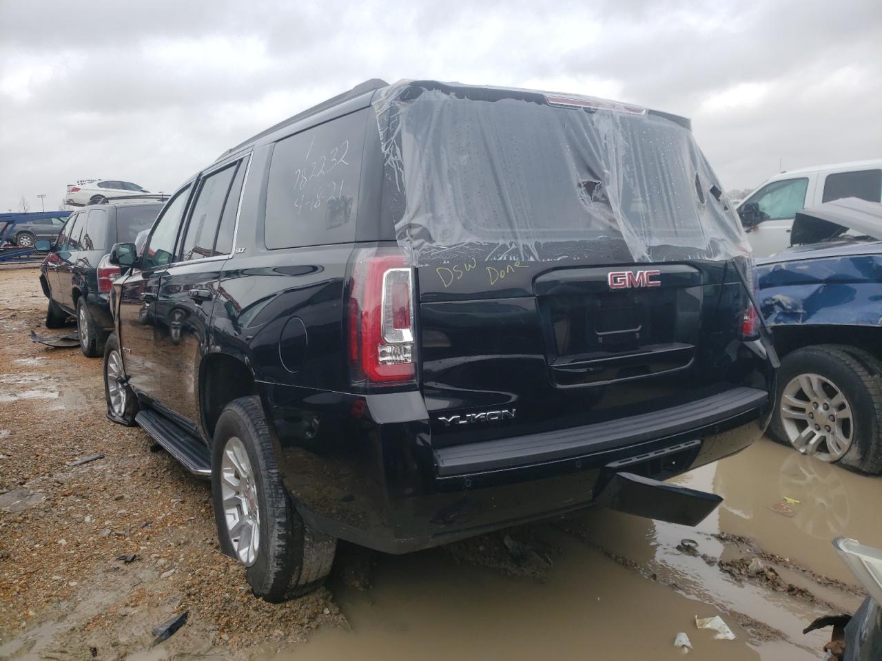 Photo 3 from auction – 2020 GMC YUKON SLT with VIN 1GKS2BKC9LR239816