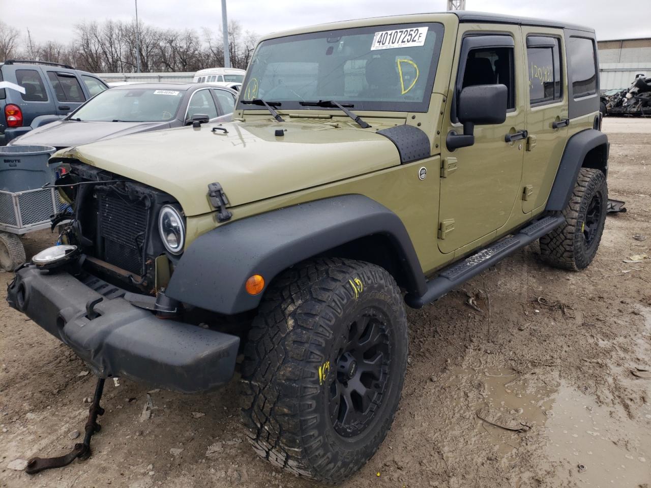 Photo 2 from auction – 2013 JEEP WRANGLER U with VIN 1C4BJWDG9DL539267