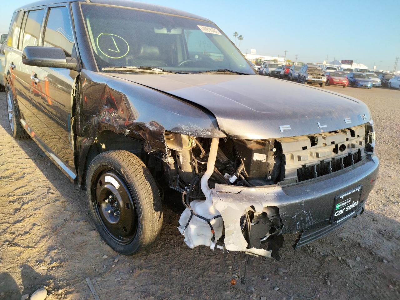 Photo 9 from auction – 2019 FORD FLEX LIMIT with VIN 2FMGK5D86KBA34723