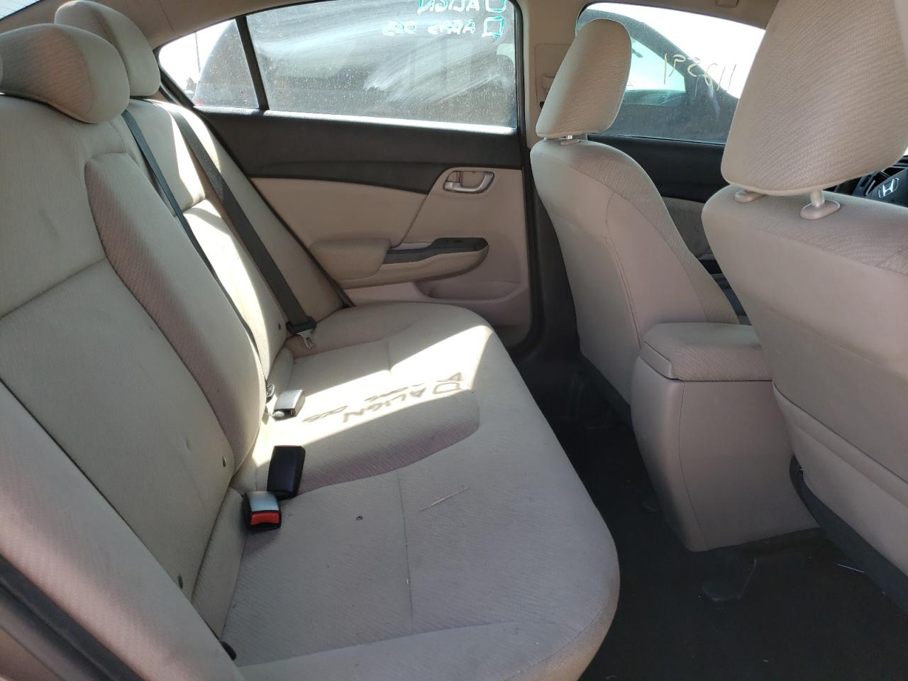 Photo 5 from auction – 2013 HONDA CIVIC LX with VIN 2HGFB2F50DH558498