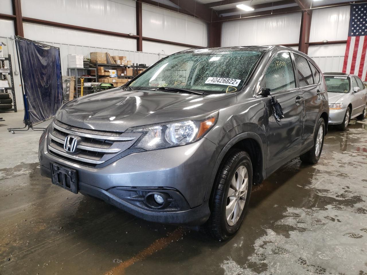 Photo 2 from auction – 2014 HONDA CR-V EX with VIN 5J6RM4H58EL063835