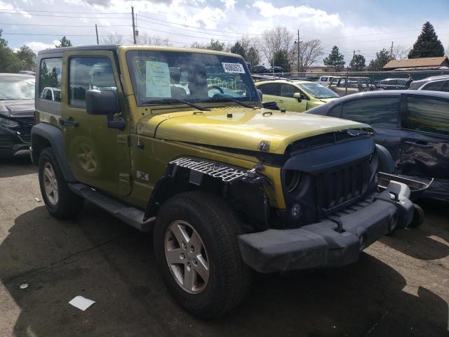 Photo 1 from auction – 2007 JEEP WRANGLER X with VIN 1J4FA24117L182672