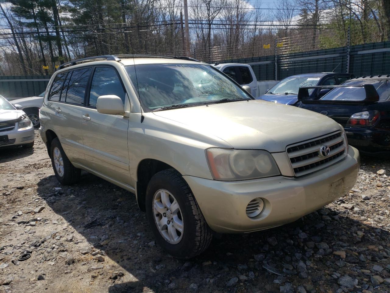 TOYOTA HIGHLANDER 2003 with VIN JTEHF21A630131535 - Photo from auction