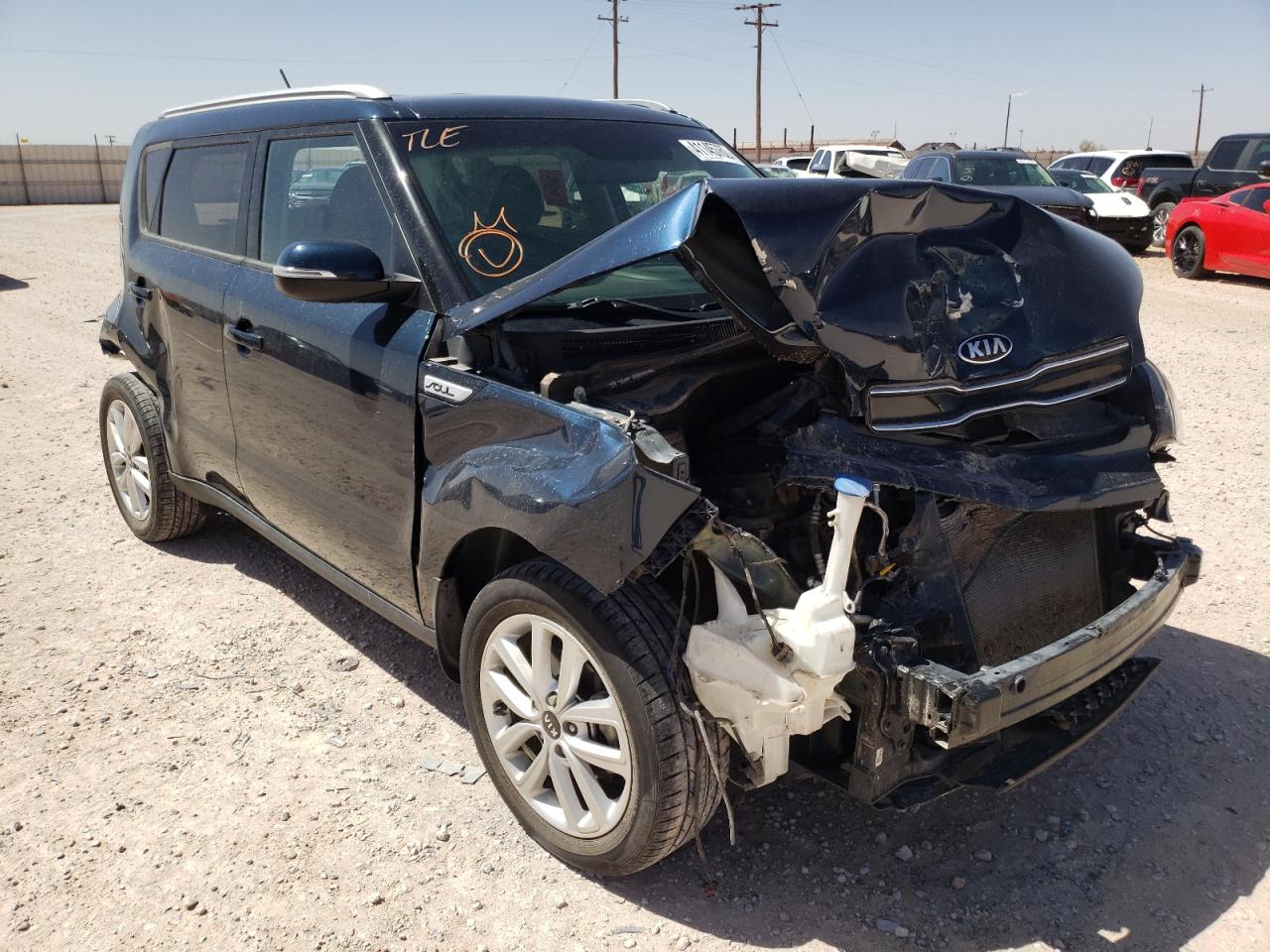 KIA SOUL + 2018 with VIN KNDJP3A58J7559915 - Photo from auction