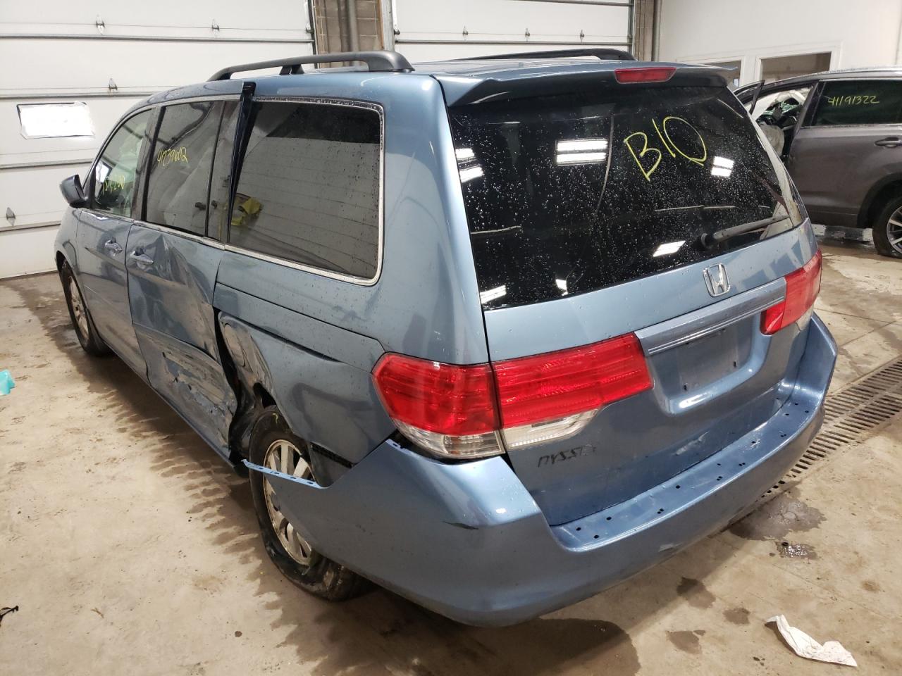 Photo 3 from auction – 2008 HONDA ODYSSEY EX with VIN 5FNRL38418B015322