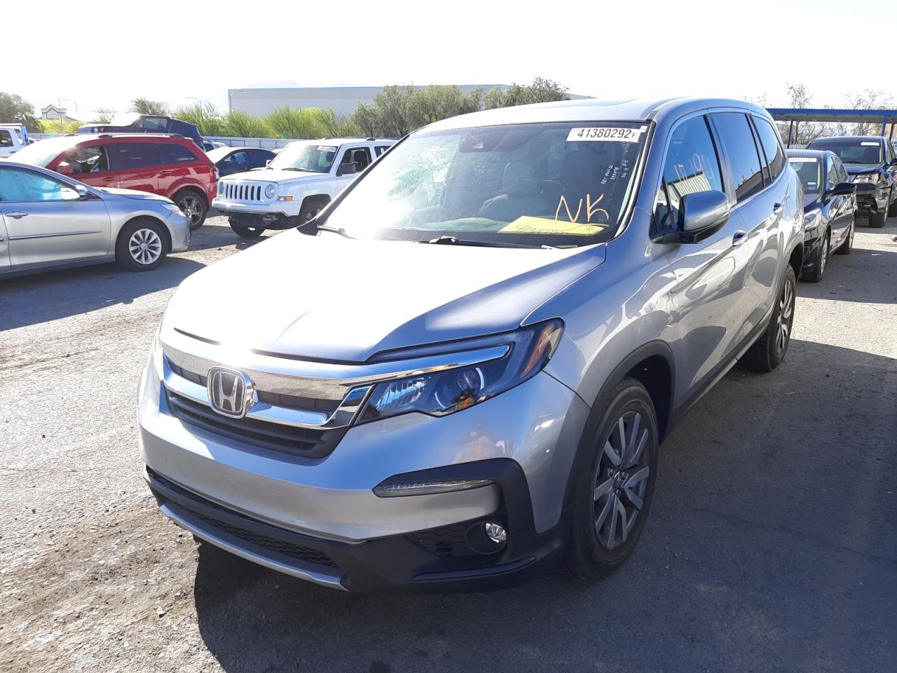 Photo 2 from auction – 2020 HONDA PILOT EXL with VIN 5FNYF5H55LB005778