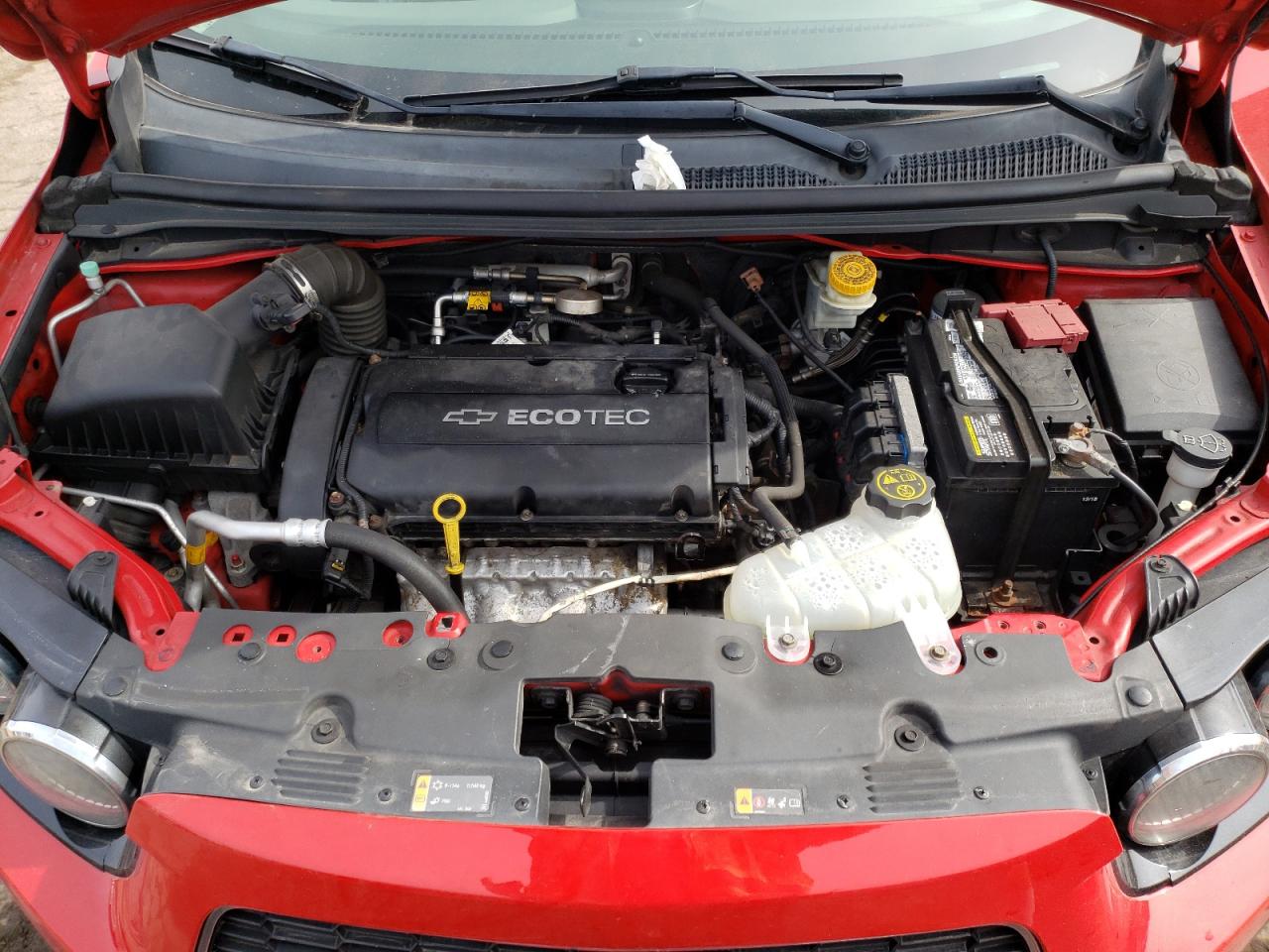 Photo 7 from auction – 2013 CHEVROLET SONIC LT with VIN 1G1JC5SHXD4204064