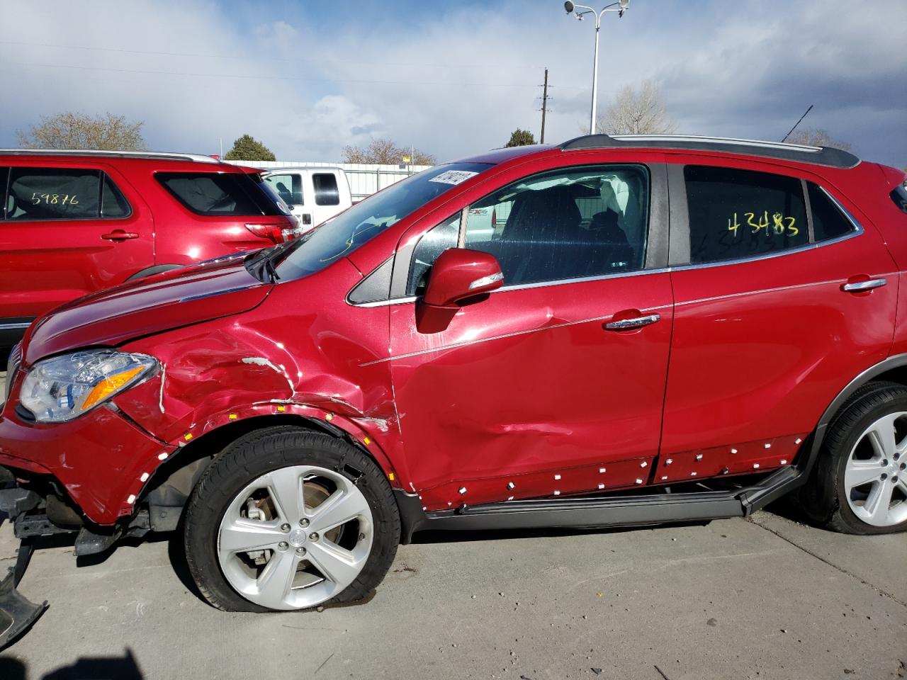 Photo 9 from auction – 2016 BUICK ENCORE with VIN KL4CJESB2GB553232