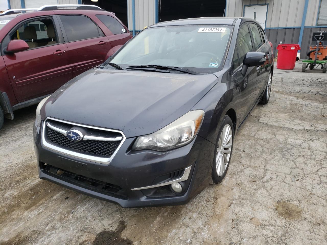 Photo 2 from auction – 2015 SUBARU IMPREZA LI with VIN JF1GPAM65FH201858